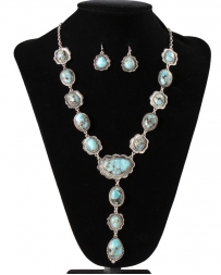 Silver Strike® Ladies' Turquoise Necklace Set