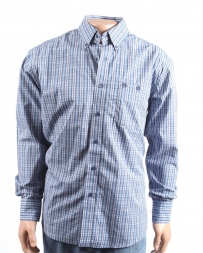 Wrangler® Men's Classic LS Button Down Plaid