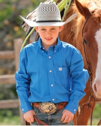 Cinch® Boys' Solid Twill Shirt