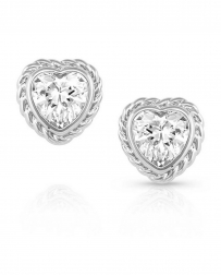 Montana Silversmiths® Ladies' Crystal Heartstings Earrings