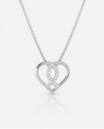 Montana Silversmiths® Ladies' Fashion Your Faith Heart Necklace
