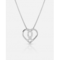 Montana Silversmiths® Ladies' Fashion Your Faith Heart Necklace