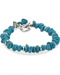 Montana Silversmiths® Ladies' Forever Blue Turquoise Bracelet