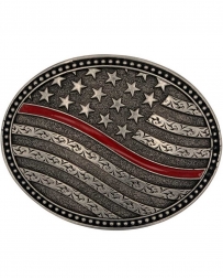 Montana Silversmiths® Support Thin Red Line Buckle