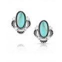 Montana Silversmiths® Ladies' Turquoise Treasure Post Earrings