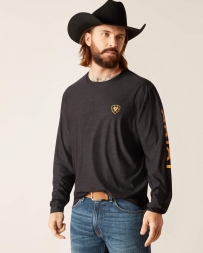 Ariat® Men's Charger Logo LS Tee