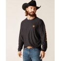 Ariat® Men's Charger Logo LS Tee