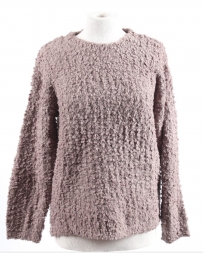 Ladies' Chenille Popcorn Sweater