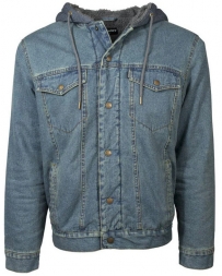 Hooey® Men's Fleece Lined Denim Jacket