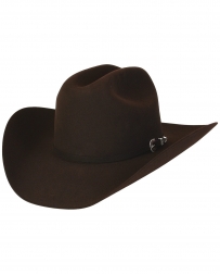 Resistol® George Strait® City Limits 6X Felt Hat Chocolate Brown