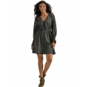 Wrangler Retro® Ladies' Smocked Sleeve Dress