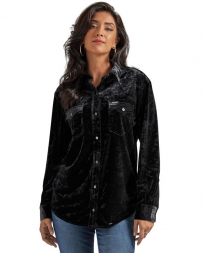 Wrangler Retro® Ladies' Velvet Contrast Boyfriend Shirt