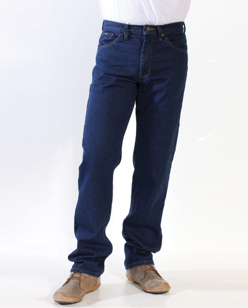 Men's Regular Fit Straight Leg Jeans 