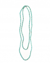 West & Co.® 66" Green Turquoise Necklace