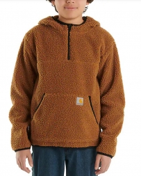 Carhartt® Boys' 1/2 Zip Hoodie Sherpa Youth