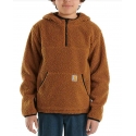 Carhartt® Boys' 1/2 Zip Hoodie Sherpa Youth