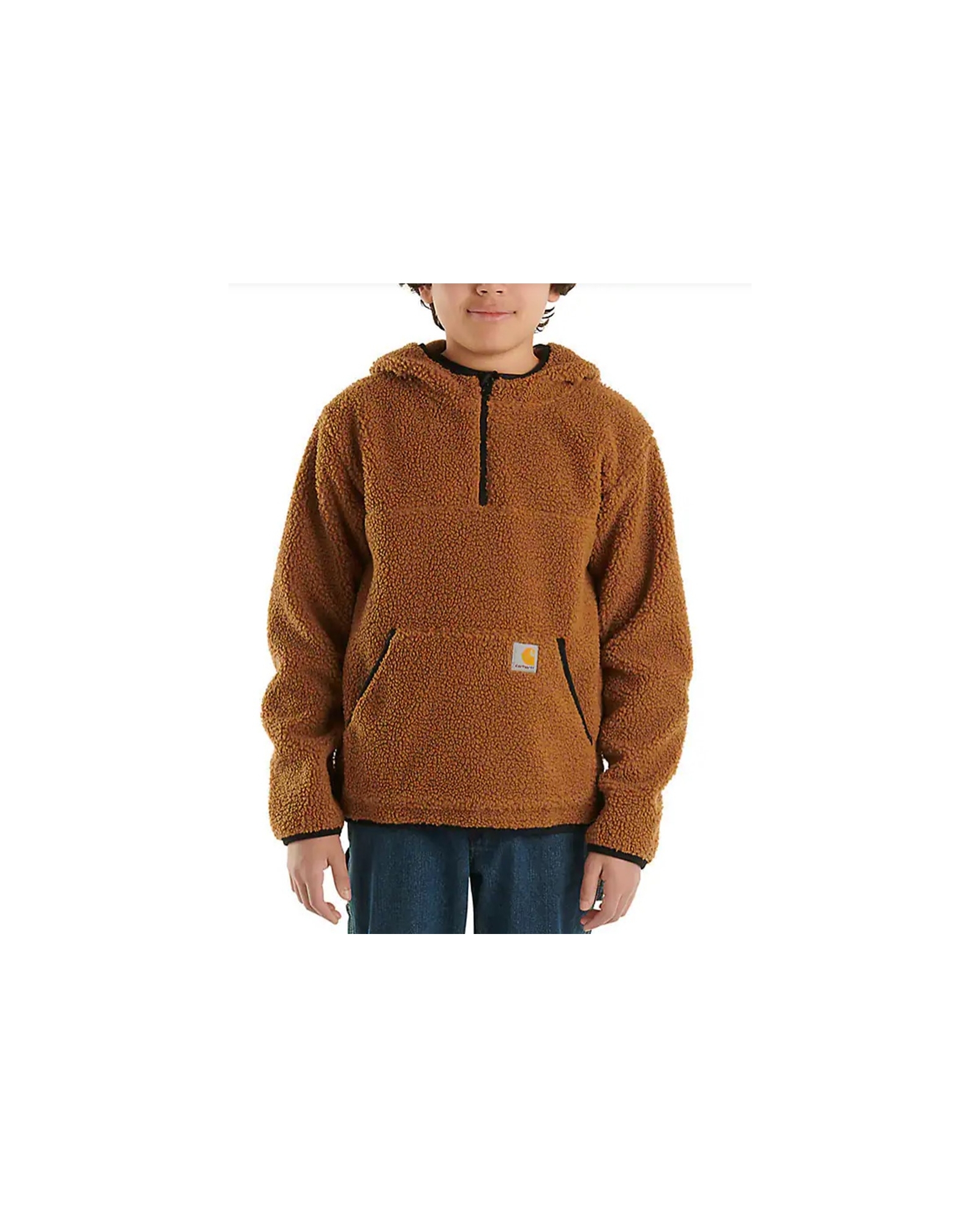 Carhartt® Boys' 1/2 Zip Hoodie Sherpa Youth - Fort Brands
