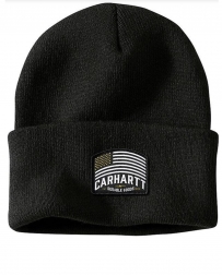 Carhartt® Knit Flag Patch Beanie