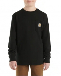 Carhartt® Boys' Long Sleeve Pocket Tee