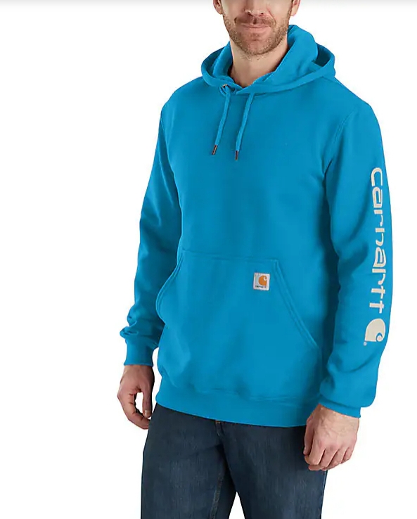 Carhartt® Men's Midweight Sleeve Logo Hoodie Fort Brands