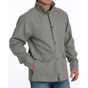 Cinch® Men's Poly Wool Ranch Coat Grey