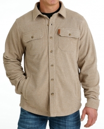 Cinch® Men's Polar Fleece Shirt Jack Khaki