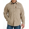 Cinch® Men's Polar Fleece Shirt Jack Khaki