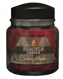 Cowboy Musk Krackle Candle