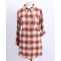 Ladies' Dash Long Plaid Shacket