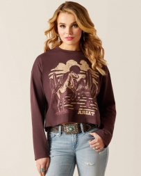 Ariat® Ladies' Desert Horse LS Tee