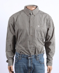 Wrangler® Men's GS LS 1 Pocket Button Plaid