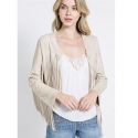 Vocal® Ladies' Western Cropped Fringe Jacket