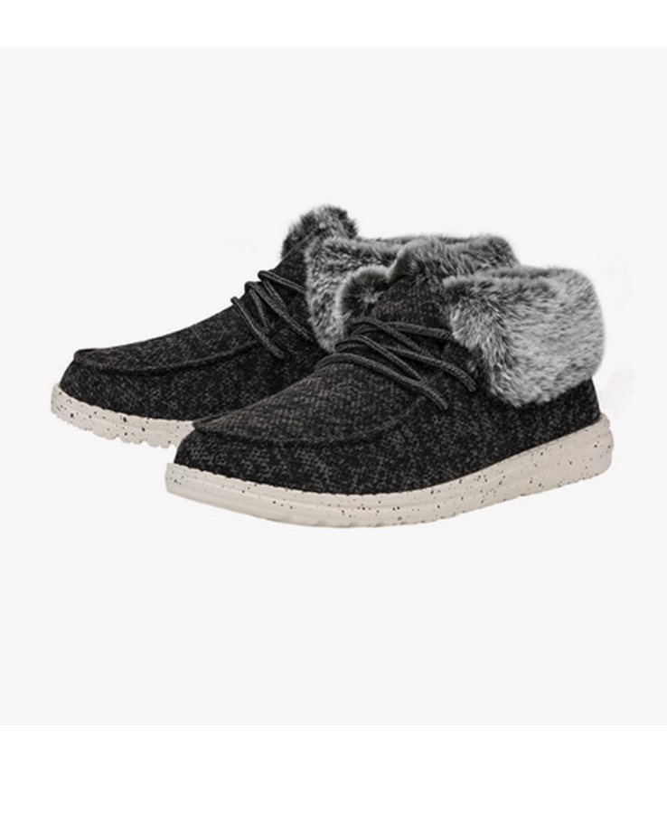 Hey Dude Shoes® Ladies' Wendy Fold Black Fort Brands