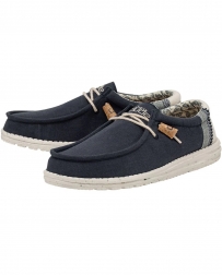 Hey Dude Shoes® Men's Wally Break Stitch Navy