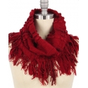 Ladies' Tube Scarf Burgundy