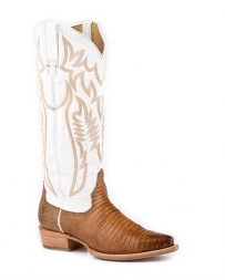 Stetson® Ladies' Toni Tan Lizerd W/Cream Goat