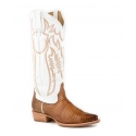 Stetson® Ladies' Toni Tan Lizerd W/Cream Goat