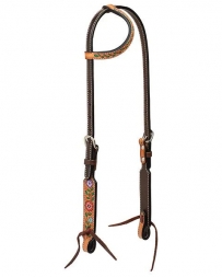 Weaver Leather® Slip Ear Headstall Floral