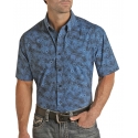 Rock & Roll Cowboy® Men's Paisley Button Up Shirt