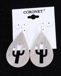 Coronet® Jewelry Ladies' Cactus Teardrop Earrings