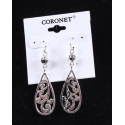 Coronet® Jewelry Ladies' Silver Filigree Earrings