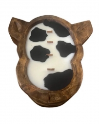 Country Candles® Cow Bread Bowl Candle