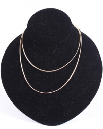 Ladies' Dainty Gold Necklace