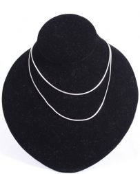 Ladies' Dainty Silver Necklace