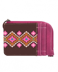 Wrangler® Ladies' Southwest Zip Card Case