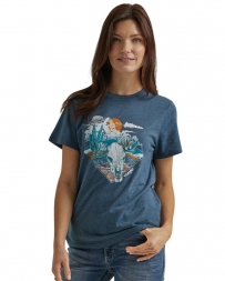 Wrangler® Ladies' Skull Desert Graphic Tee