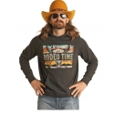 Rock & Roll Cowboy® Men's Dale Graphic Hoodie Black