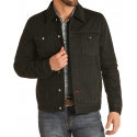 Rock & Roll Cowboy® Men's Black Denim Jacket