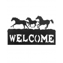 Tough 1® Horses Welcome Plaque