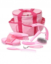 Tough 1® Great Grips 6-Brush Set W/ Bag Pink